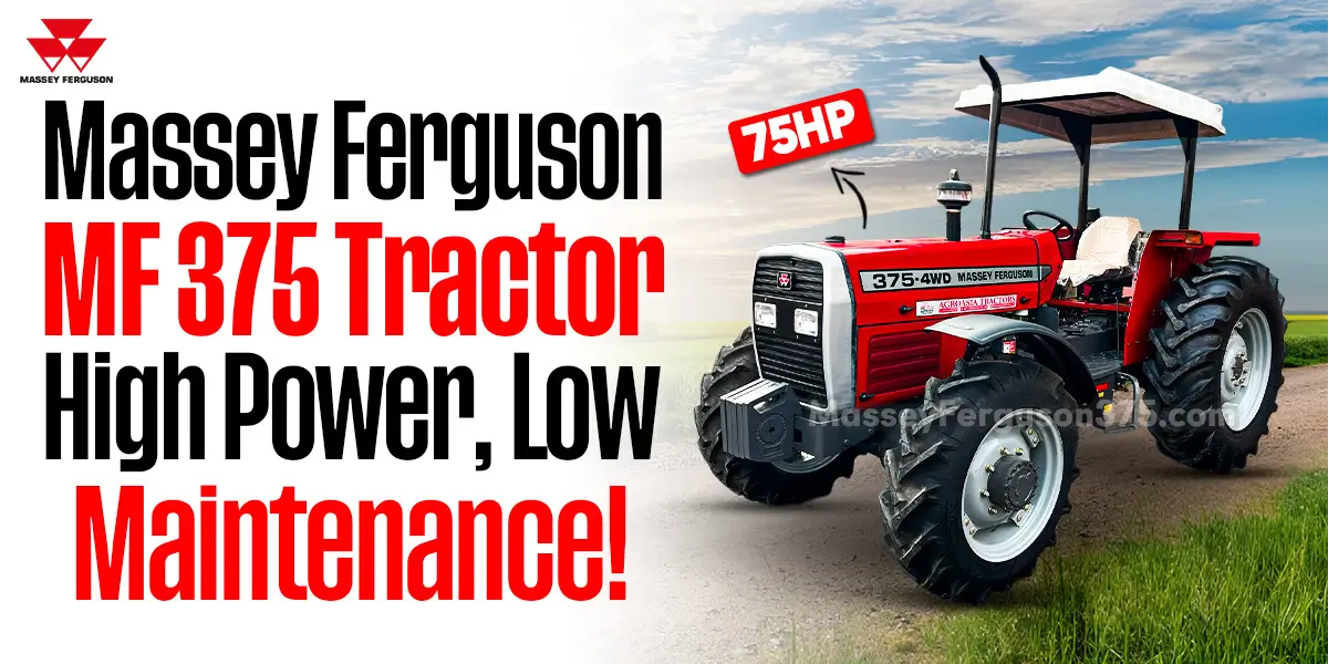 Massey Ferguson 375 for sale by 75HP Tractor